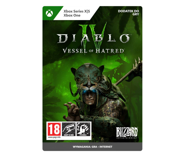 Xbox Diablo IV: Vessel of Hatred - Standard Edition - 1315812 - zdjęcie